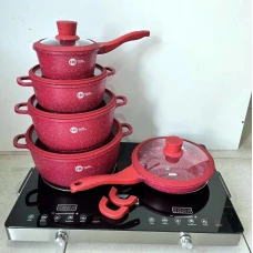 Набір каструль гранітне покриття «Higher Kitchen» НК-316