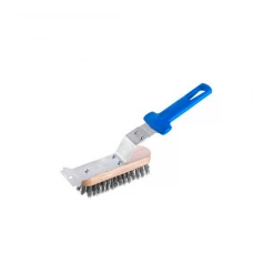 Щітка для піци «Gi.Metal» TO BRUSH, 150 мм, нержавіюча сталь/дерево