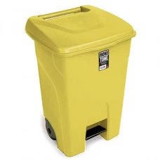 Контейнер для сміття Bora Plastik BO992YELLOW, 80 л, жовтий Контейнер для сміття Bora Plastik BO992YELLOW, 80 л, жовтий