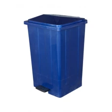 Контейнер для сміття Bora Plastik 86 л, синій, пластик Контейнер для сміття Bora Plastik 86 л, синій, пластик