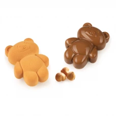 Силіконова форма Silikomart TEDDY BEAR 68 для десертів