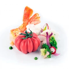 Силіконова форма «Silikomart» NATURAE POMODORO 24 для десертів, 12 комірок