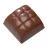 Форма для шоколаду Chocolate World з полікарбонату 25,5x25,5 мм