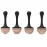 Штамп для шоколаду Silikomart Chocado, силікон/пластик, Ø31 мм Штамп для шоколаду Silikomart Chocado, силікон/пластик, Ø31 мм