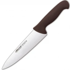 Ніж кухарський Arcos 2900, сталь Nitrum, коричневий