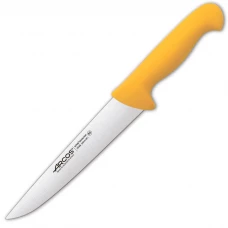 Ніж м'ясника Arcos 2900 Nitrum, жовтий
