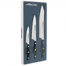 Професійний набір ножів «Arcos» Manhattan 3 шт, сталь Nitrum