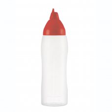 Пляшка для соусу 750 мл (червона)