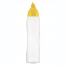 Пляшка для соусу 500 мл (жовта) 5555
