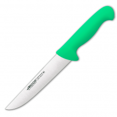 Нож для мяса 180 мм серия «2900» зеленый без блистера.