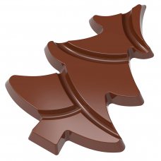 Форма для шоколаду «ялинка» 139,5x103x12 мм, 1х2/84,5г.