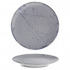 Тарелка круглая 24 см серия «Isabelle» декор «Stone Blue»