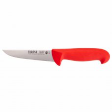 Нож отделочный 130 мм красный.