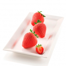 Силиконовая форма Ø59 h61 мм (6x95 мл) FRAGOLE E PANNA
