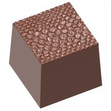 Форма для шоколада «Змеиная кожа» 22,5x22,5x20 мм