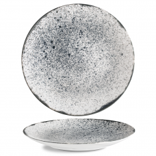 Тарелка круглая 30 см серия «Isabelle Rustic» декор «Paris Blue»