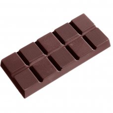 Форма для шоколада «Плитка классическая» 117x50x11 мм, 1x5 - 84 г 1367 CW