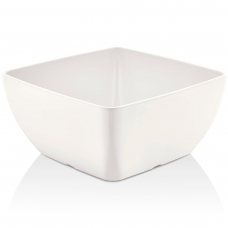 Салатник меламіновий кремовий 25x25 см, h 12 см, 4,5 л