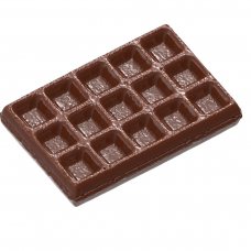 Форма для шоколаду «брюсельські вафлі» 55х37 мм h 6 мм, 2х5 шт./9,5 г 1991 CW