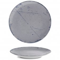 Тарілка кругла 27 см серія «Isabelle» декор «Stone Blue» ISC2127-K0008