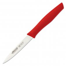 Чистящий нож 100 мм красный серия «Nova»