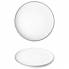 Тарелка круглая Grey 20 см серия «Optimo Picnic»