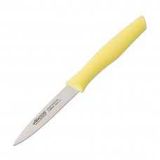 Чистящий нож 100 мм лимонного цвета серия «Nova» 188676