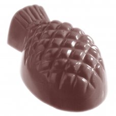 Форма для шоколада «Ананас» 42x26x17 мм, 13 гx24 шт.