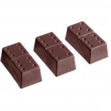Форма для шоколада «Домино» 41x21x15 мм, 24 шт.x14 г