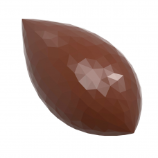 Форма для шоколаду «кенель з гранями» 45,5x25x12,5 мм, 2х8/7,5г. 12063 CW