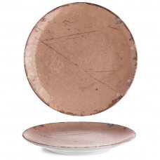 Тарелка круглая 27 см серия «Isabelle» декор «Stone Ginger»
