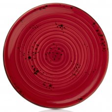 Тарілка кругла 27 см, колір червоний (Ardent), серія «Harmony» HA-AD-ZT-27-DZ