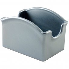 Підставка для цукру та чаю8x5,5x4 см, колір срібний