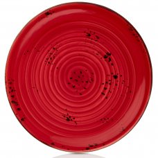 Блюдце 19 см, колір червоний (Ardent), серія «Harmony»