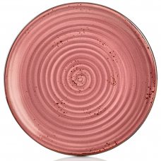 Тарілка кругла 21 см, колір Rose, серія «Harmony» HA-RS-ZT-21-DZ
