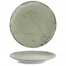 Тарелка круглая 27 см серия «Isabelle» декор «Stone Green» ISC2127-K0010