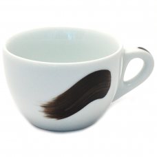Чашка Large Cappucino 260 мл Black stroke A «Verona/Palermo Millecolori Hand Painted Single Br