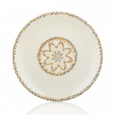 Тарелка круглая 21 см, декор Tessera, серия «Tinta»