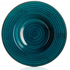 Тарілка для пасти з піднятим бортом 27 см (500 мл), колір Tropical, серія «Harmony»