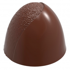 Форма для шоколада «Американский полутекстурированный трюфель» 27x27 h 22,5 мм, 3x8 шт., 10