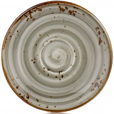 Блюдце 12 см под чашку 75 мл, цвет серый (Supreme), серия «Harmony»