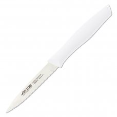 Нож для чистки 100 мм зубчатый серый «Nova»