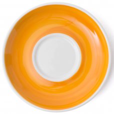 Блюдце 14,5 см Yellow для серий «Verona/Torino/Bari/Palermo Millecolori Hand Painted»