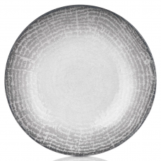 Тарілка кругла 23 см, декор Luna, серія «Tinta»