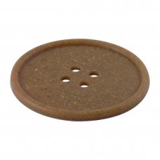 Костер Button d 100 мм из прессованного дерева. D001WD