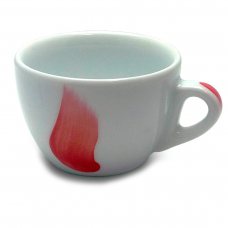 Чашка espresso 75 мл Fia ммa Red «Verona Millecolori Hand Painted Fia ммa Red with Staffage Red»