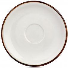 Блюдце 16 см под чашки 220 и 280 мл, цвет белый (Gleam), серия «Harmony»