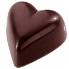 Форма для шоколаду «Серце» 33x31x15 мм 1417 CW