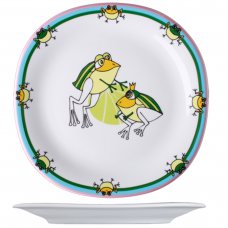 Тарелка круглая 23.5 см серия «Baby Porcelain» KVA2225-X8388
