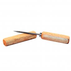Инструмент для колки льда 21 см с деревянной ручкой, сталь 18/10 C009